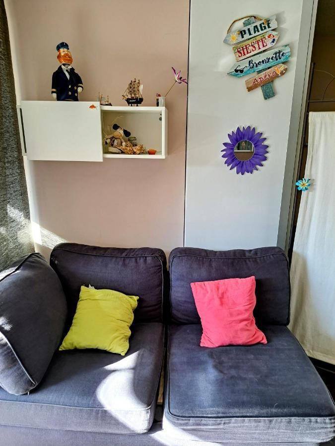 32M² Terrasse Plage Cap D'Agde Appartement Buitenkant foto